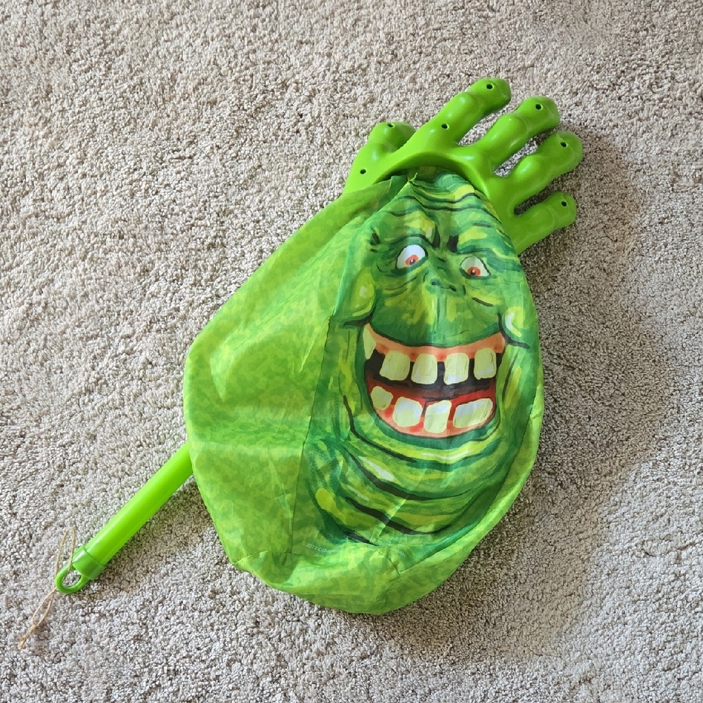 Ghost Busters Halloween Candy Hand Basket, Spirit Halloween, NWOT